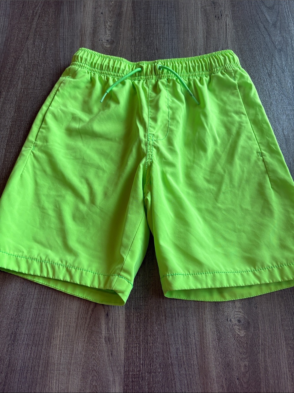 Boys Gap Neon Green Swim Shorts
